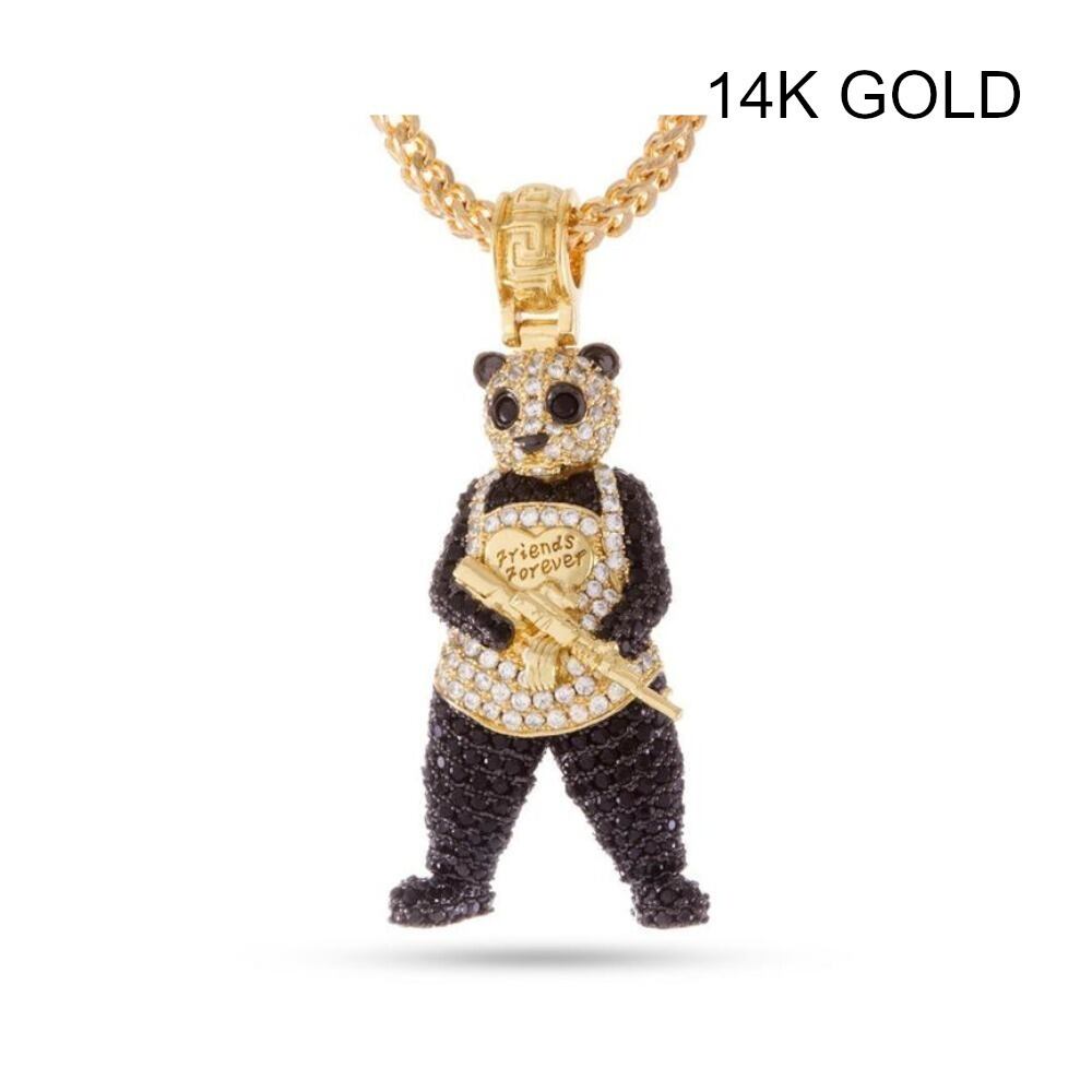 King Ice(キングアイス) ☆ パンダマン ネックレス * 2色 King Ice (キングアイス) パンダマン ネックレス 2色 | Pay ID