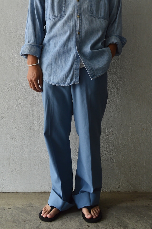 1970's Vintage US Poly Wool Slacks With Talon Zipper ビンテージ ポリスラックス 70s タロンジップ