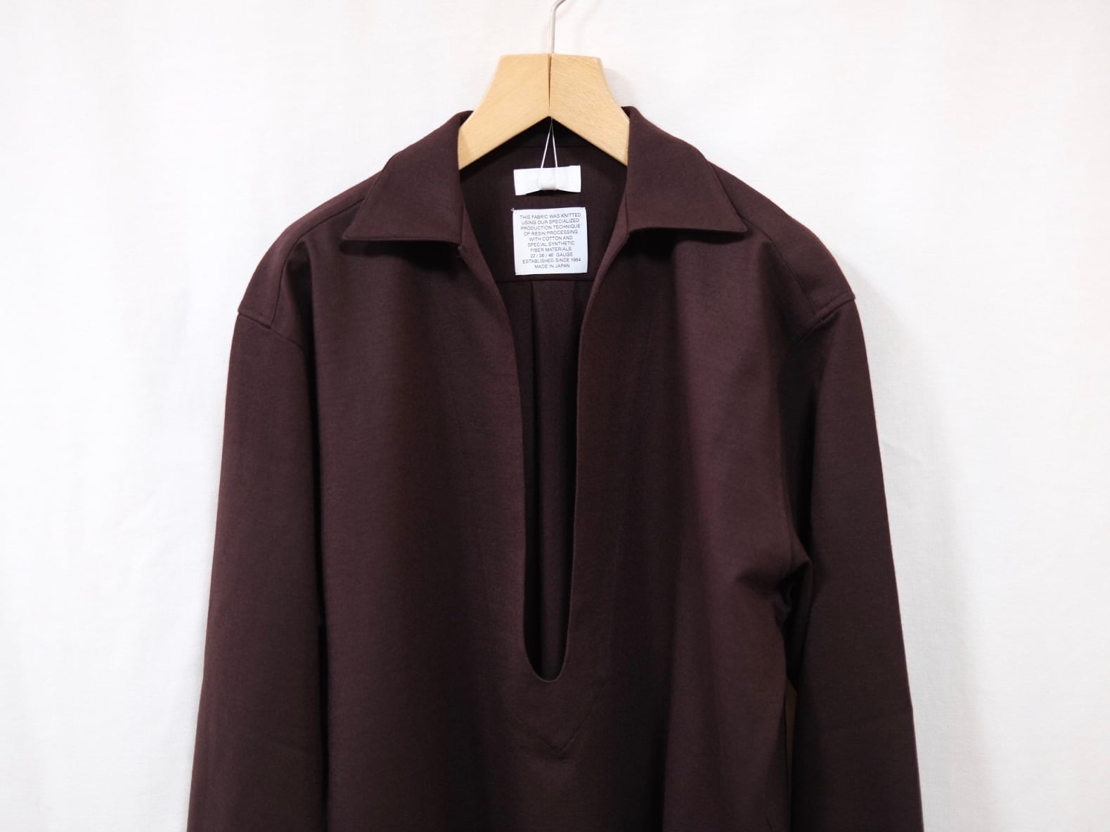 81別注OX ファッション KANEMASA PHIL. +81 別注シャツ ブラウン