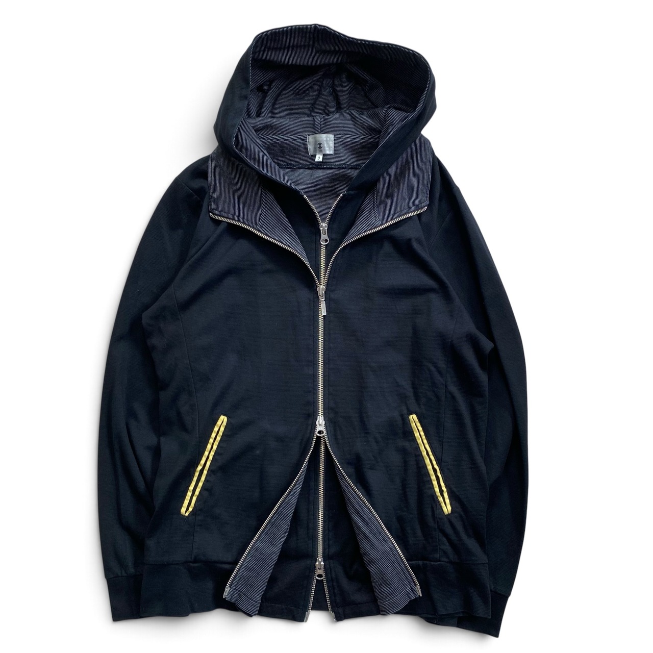 00s y2k archive layered double zip hoodie | NOON Used & Vintage 