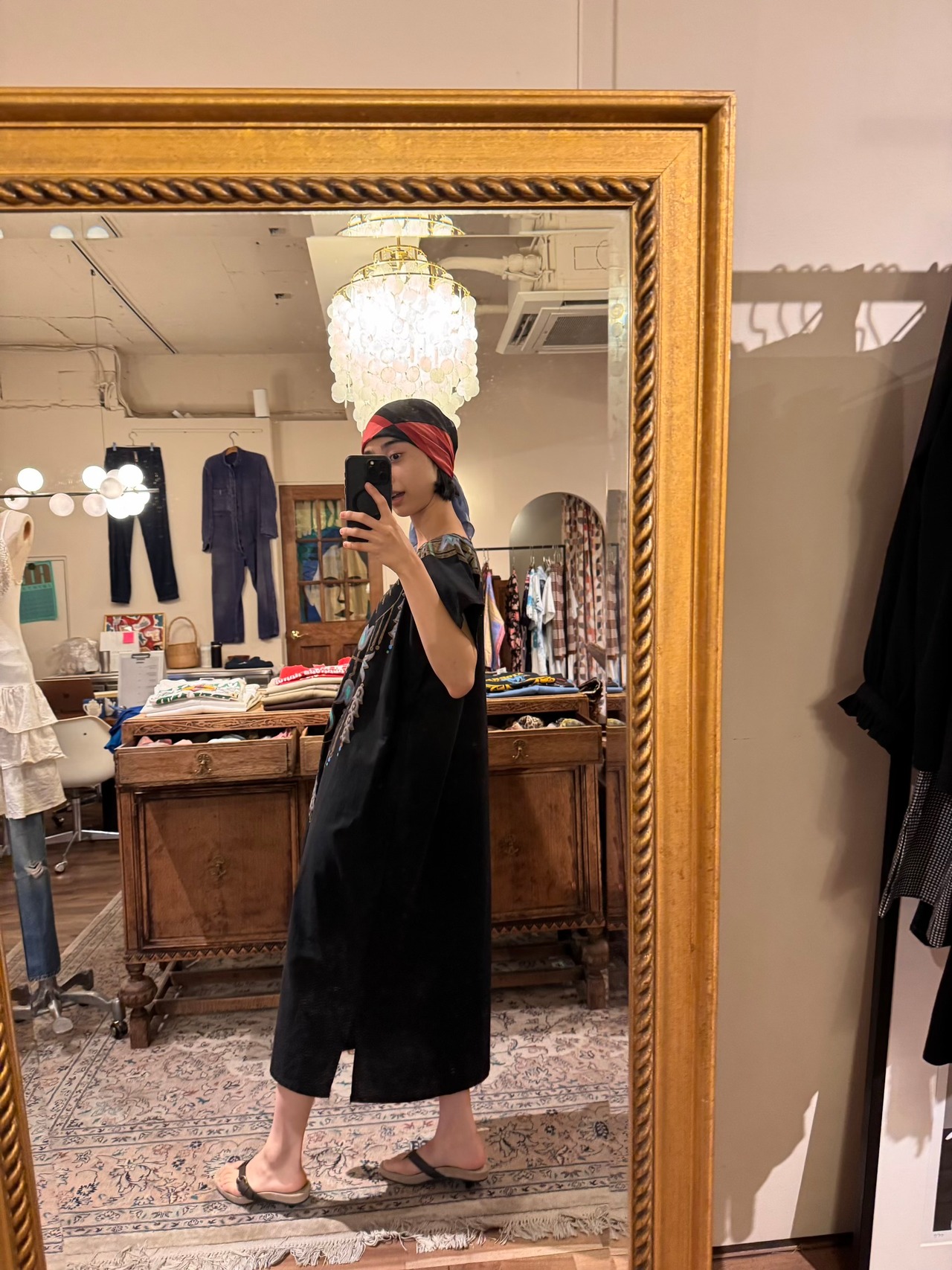 1970s  Kaisa Heikkilä Oy エジプトデザインカフタンドレス