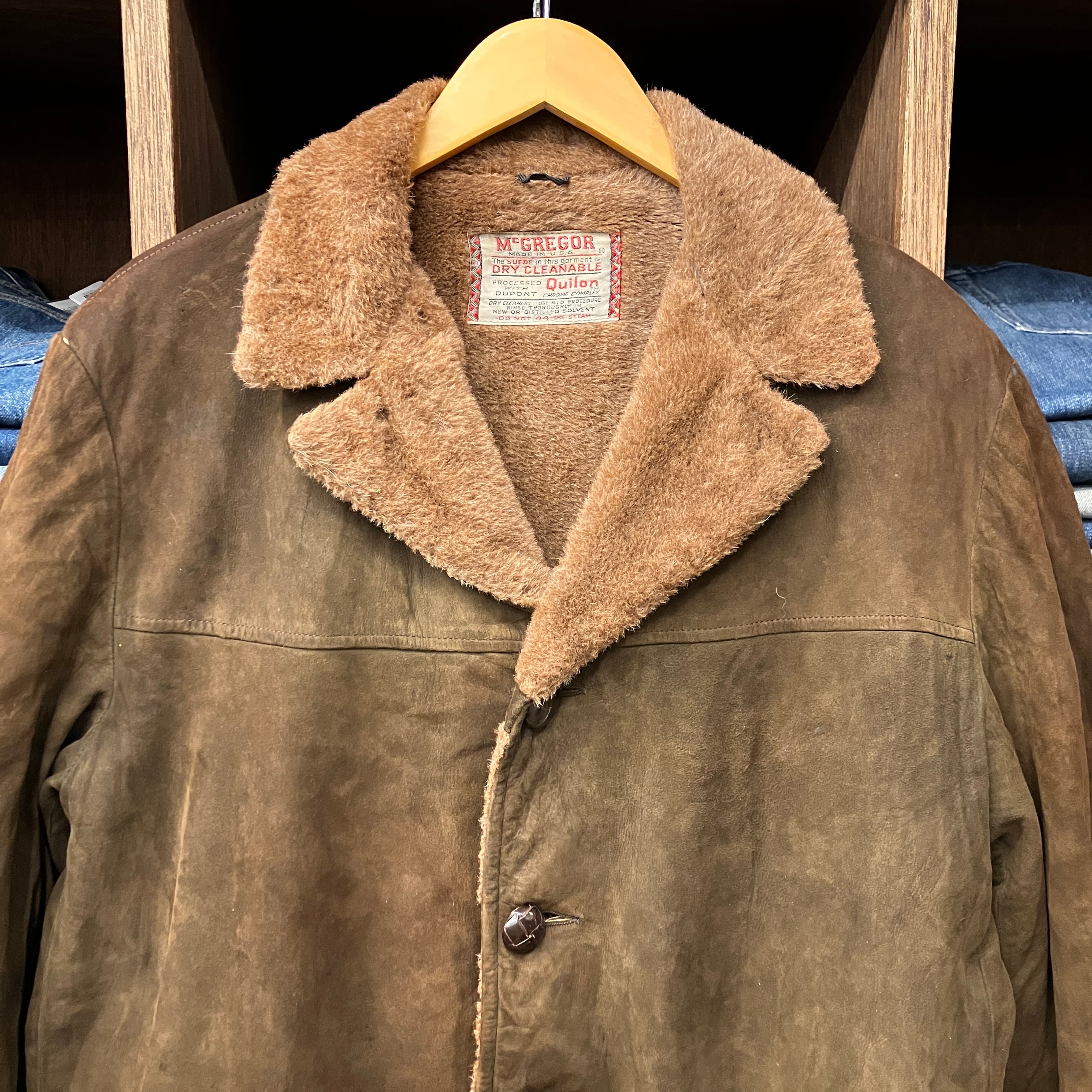 ①1960s McGREGOR SUEDE LEATHER JACKET | safarionline