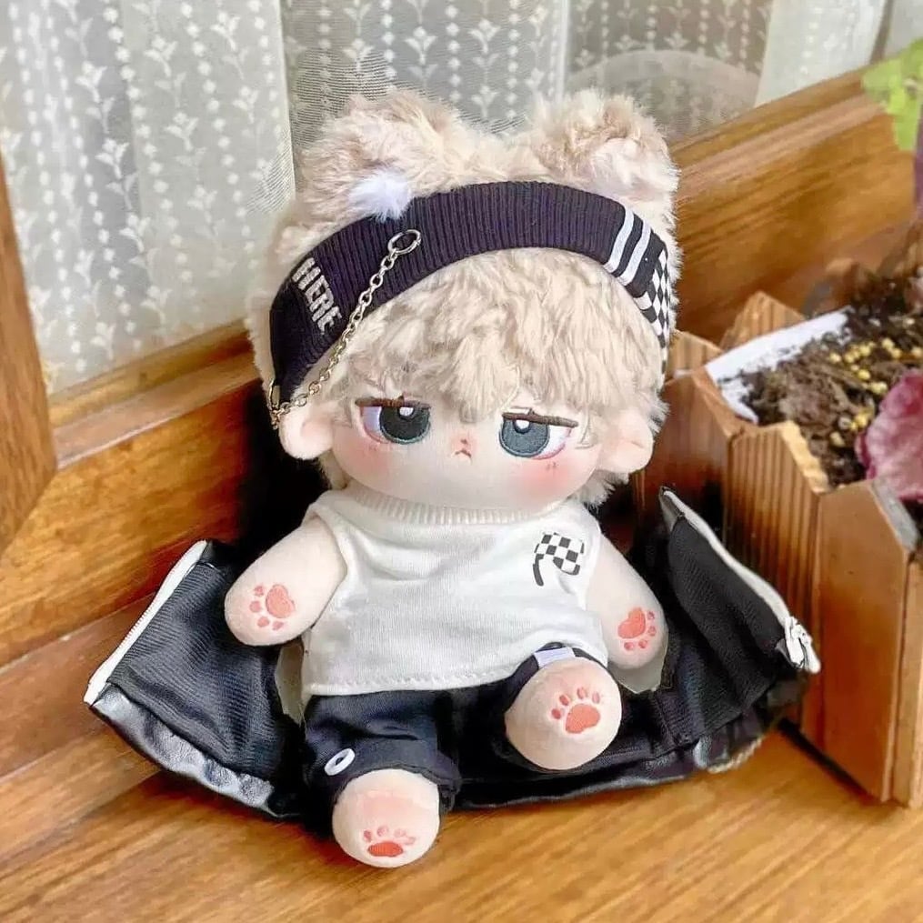 20cmぬい服】黒のストリート系コーデセット♡ | Pay ID