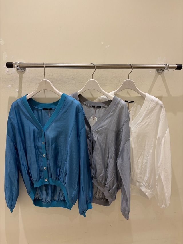 バックシャーリングカーディガン　733988/アンカルネ