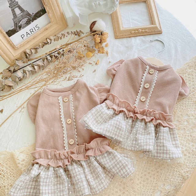 French Race Frill Onepiece