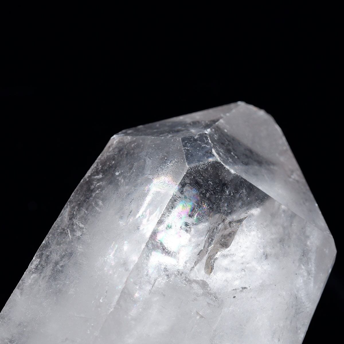 レムリアンシード 水晶 原石 虹入り ブラジル ミナスジェライス州 コリント産 証明書付属 一点物 281-288