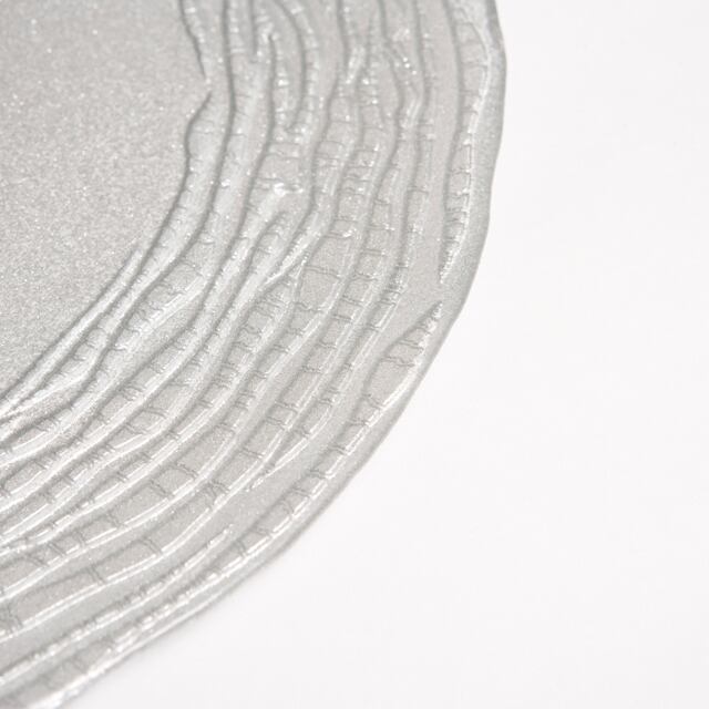 マラケシュ チャージャープレート 28cm シルバー | Table Studio