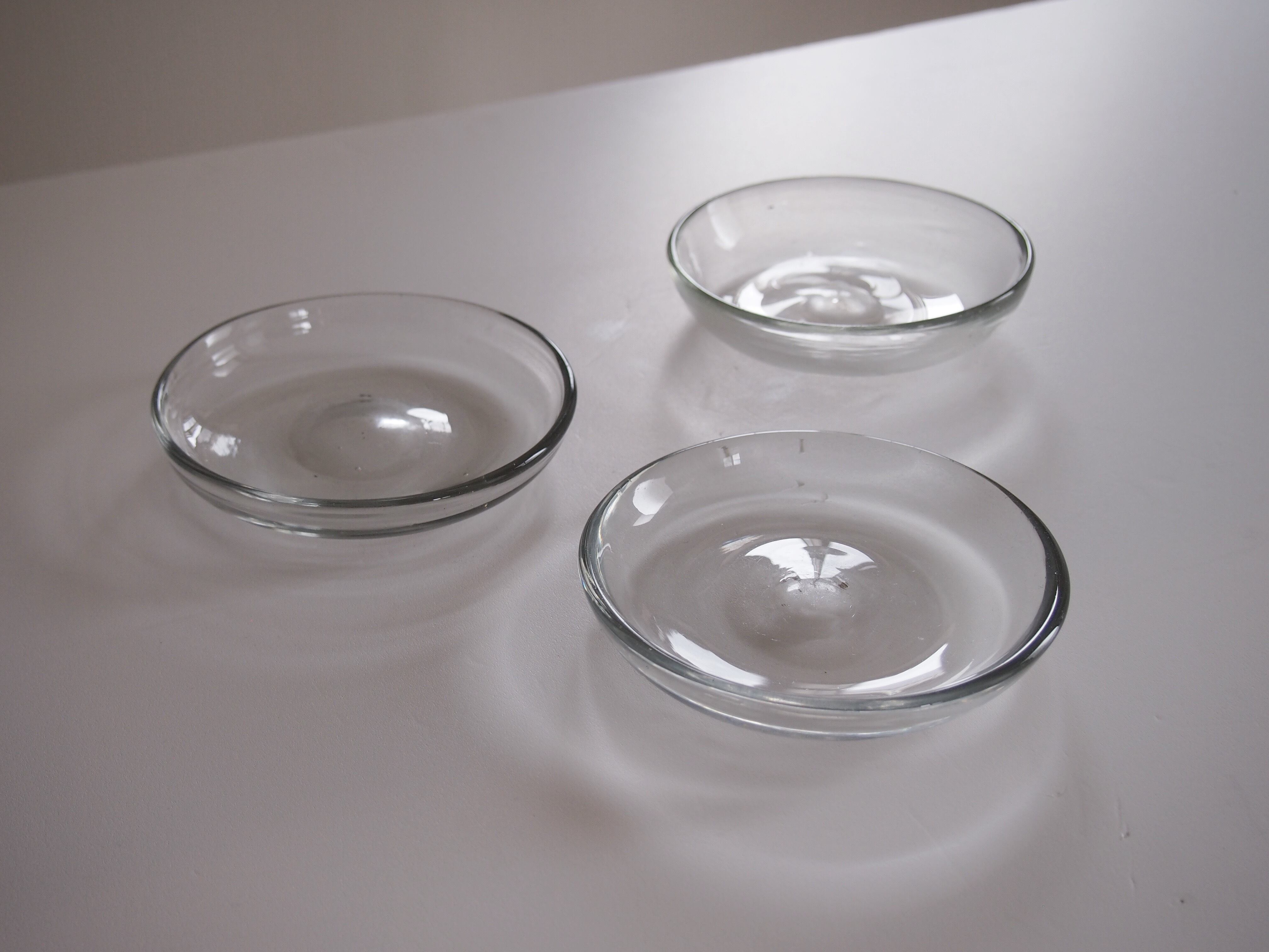 France / クリスタルガラスのキャンドルホルダー square / フランス