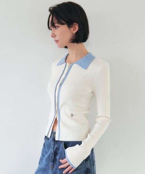 ☆ILLIT ミンジュ 着用！！【CITY BREEZE】COLLAR BUTTON UP