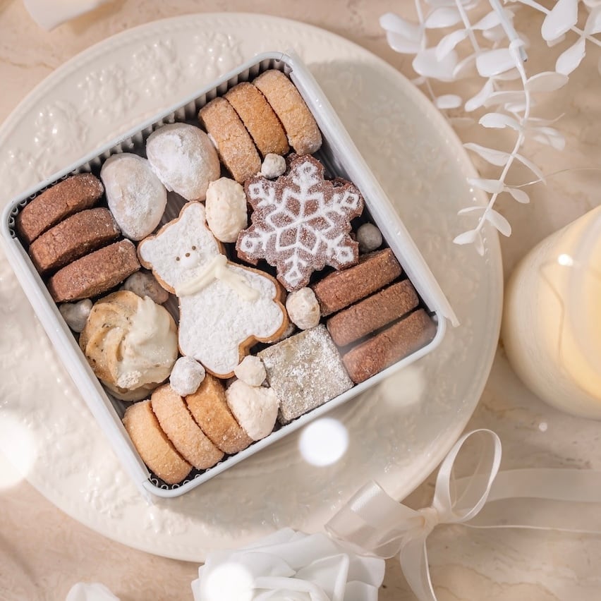 ホワイトベアのクッキー缶 | Maison de pâtisserie GRACIL FLORA