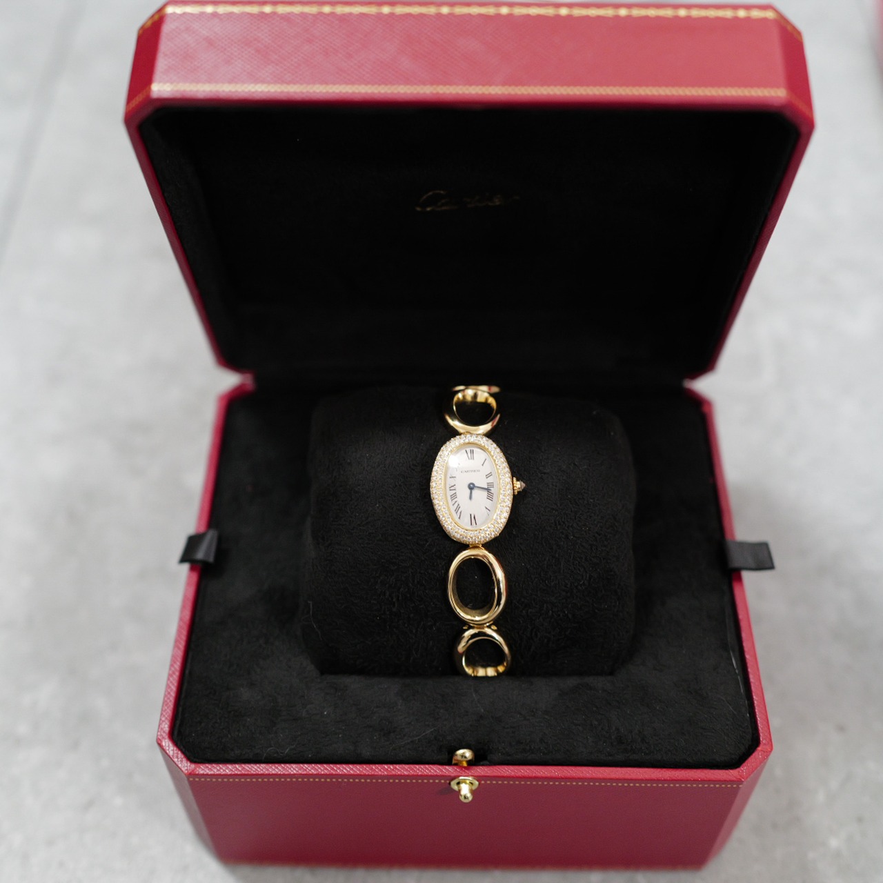 カルティエ リング ベニュワール SM ゴールド 純正ダイヤモンド