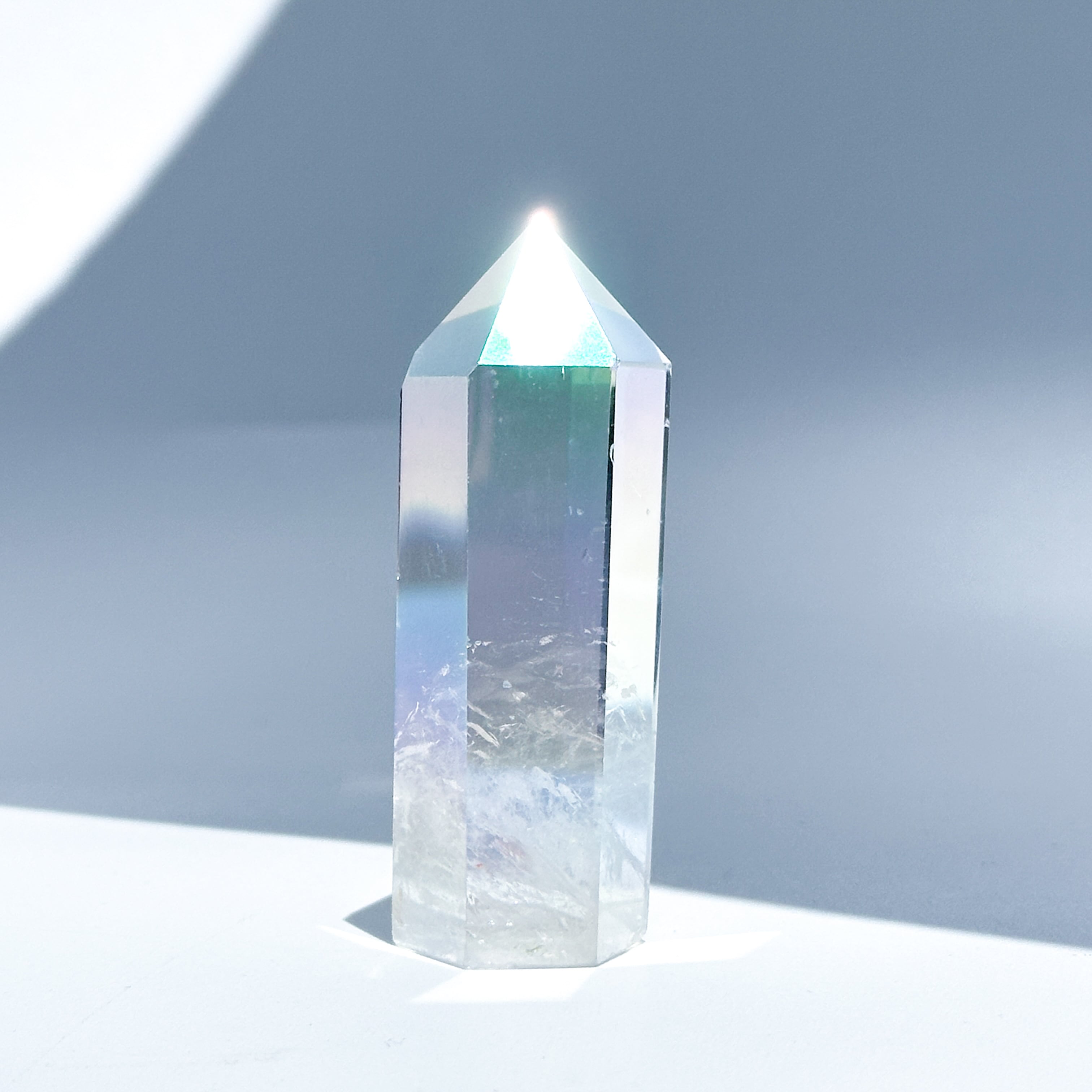 透明感◎エンジェルオーラクォーツ タワー 05◇ Angel Aura Quartz