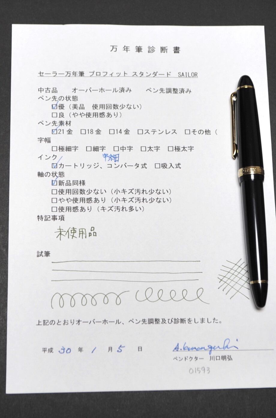 セーラー万年筆 プロフィット スタンダード 21 旧 SAILOR PROFIT 21