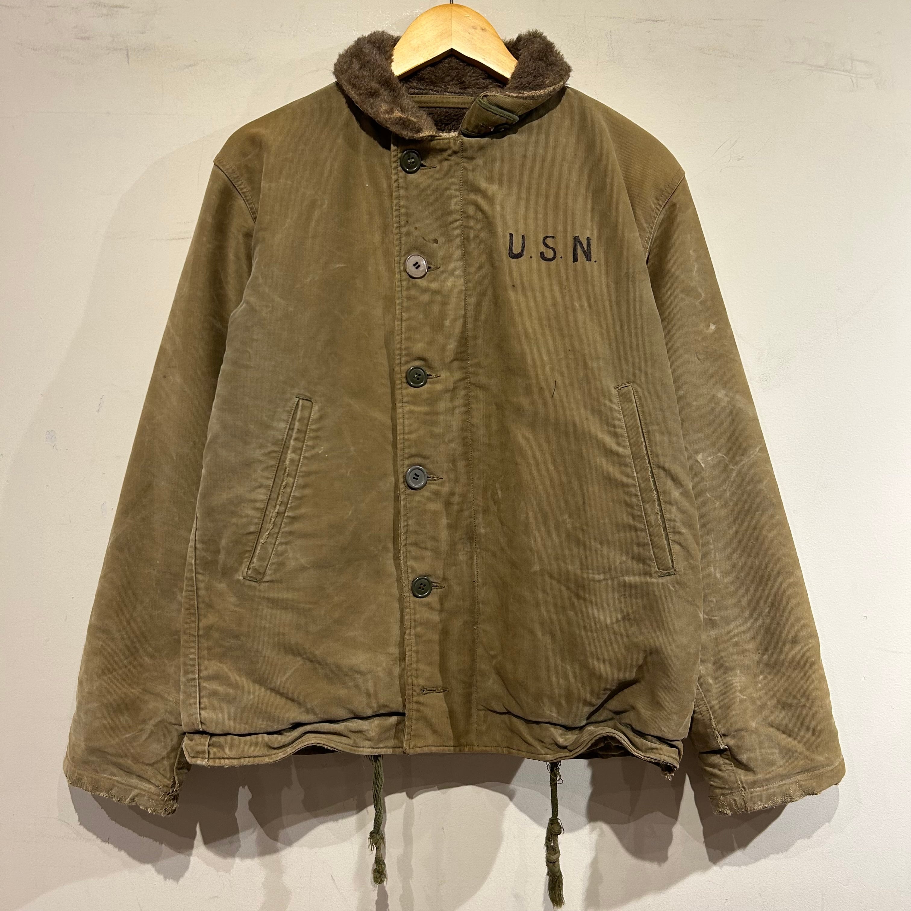 「極上」40's US NAVY N-1deck jacket U.S.NAVY