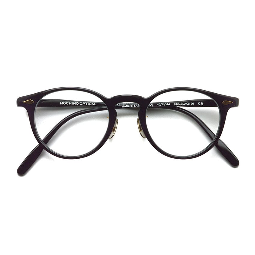 NOCHINO OPTICAL / TSUKIYOMI / #1 GLOSS BLACK - CLEAR to GREY