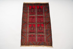 -VINTAGE TRIBAL RUG- afghanistan 200