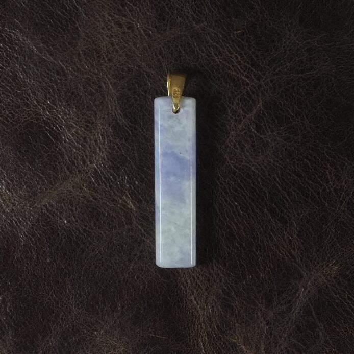 糸魚川翡翠 ラベンダー翡翠 ペンダントトップ 2.5g Itoigawa Lavender