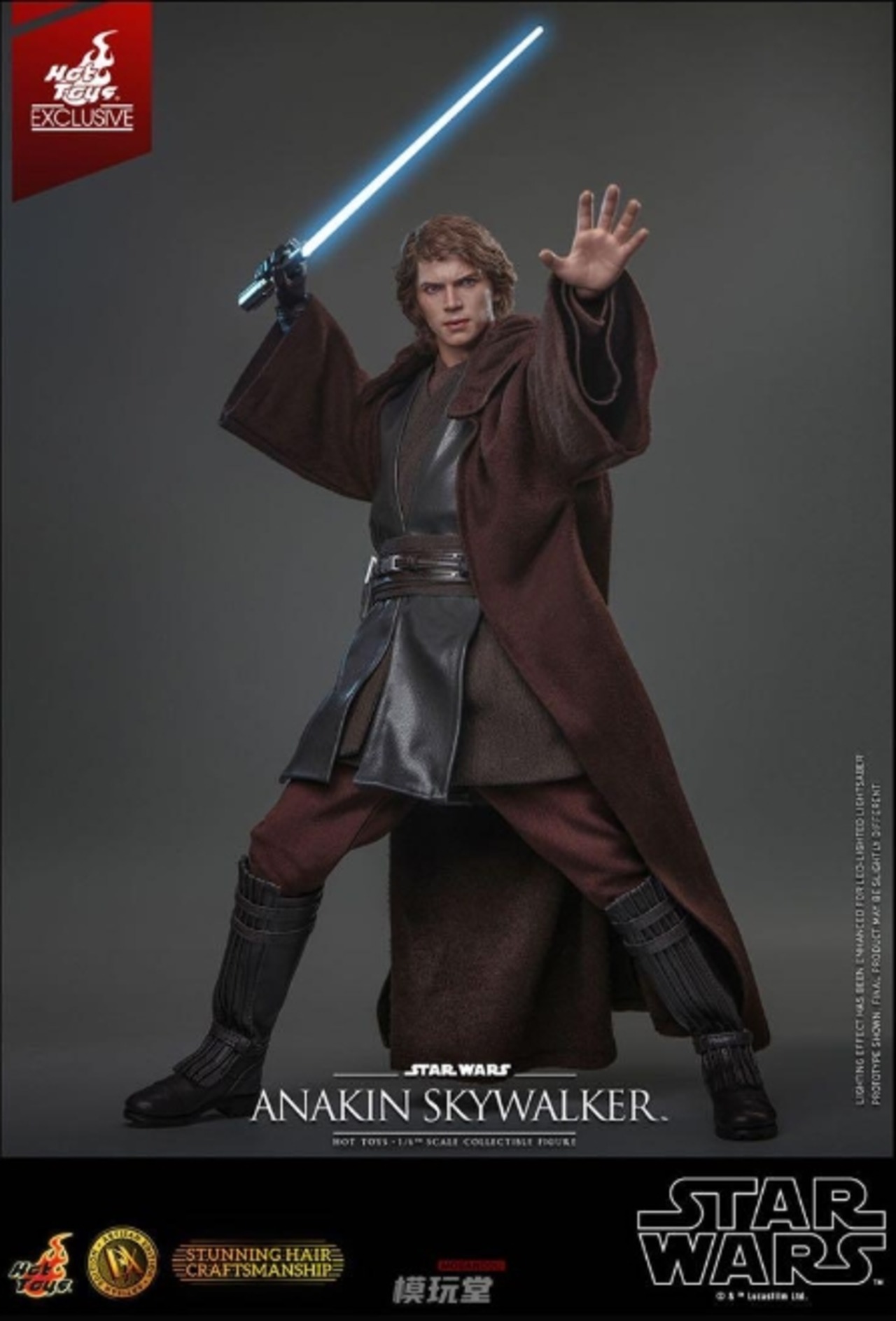 ホットトイズ 1/6 アナキン スカイウォーカー DX34AE 植毛限定版 ホットトイズ 1/6 アナキン スカイウォーカー DX34AE 植毛限定版