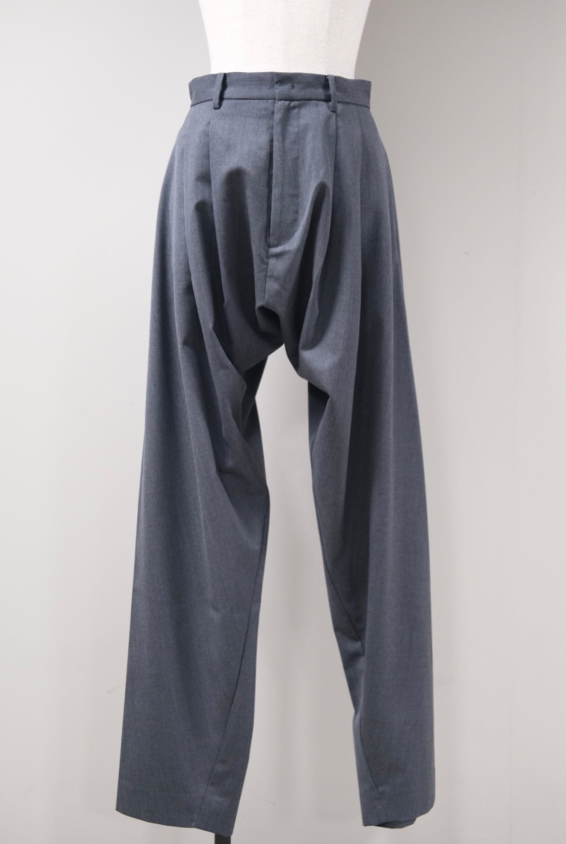 【Pillings】drape pants -gray-
