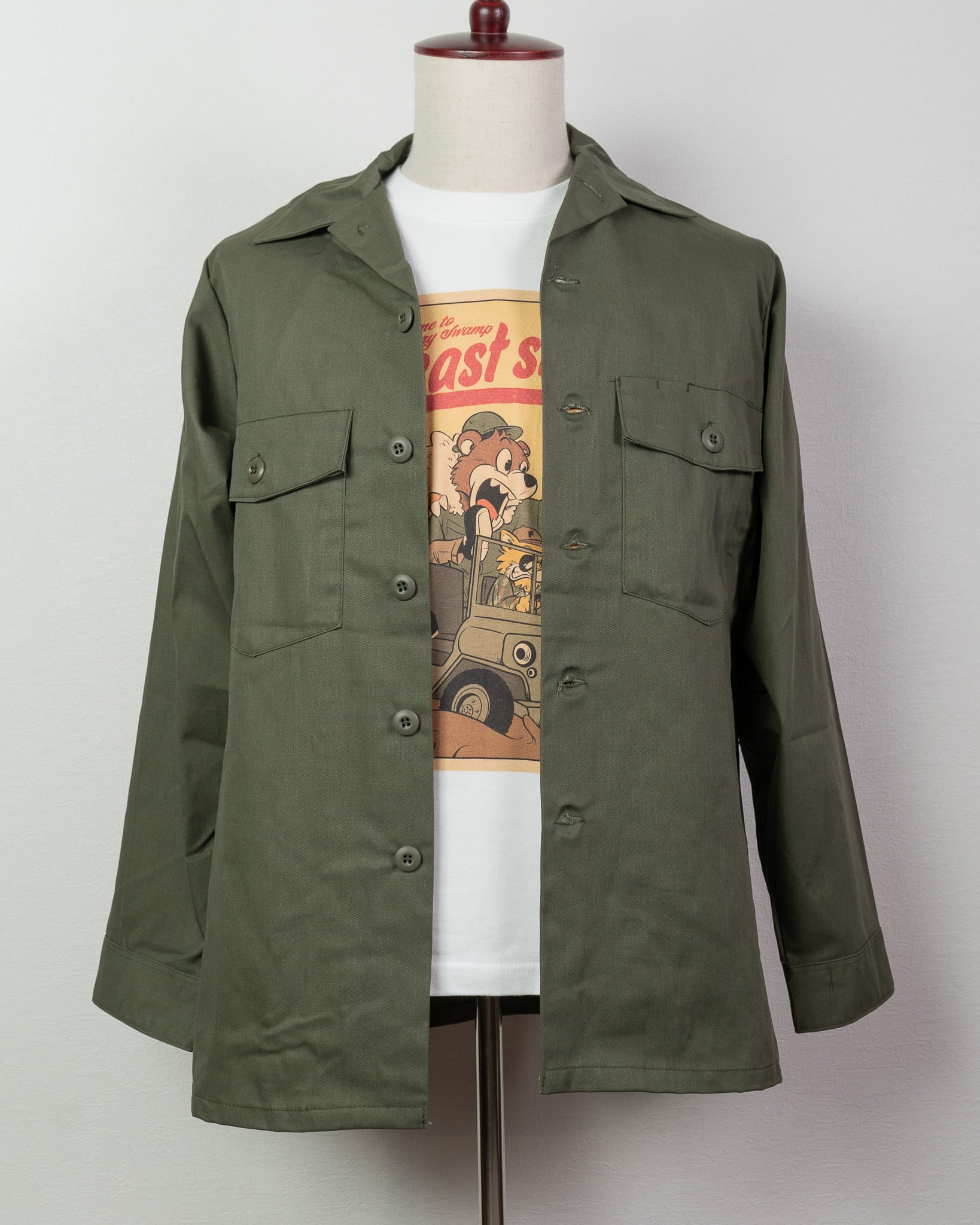 Original T-shirts①】Welcome to the Military Swamp 6.2oz Cotton