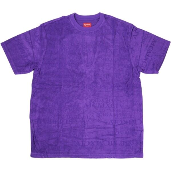 Size【L】 SUPREME シュプリーム MCMXCIV Terry S/S Top Purple T
