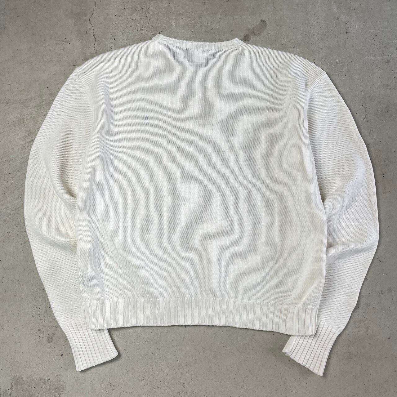 90年代 Polo by Ralph Lauren ポロバイラルフローレン コットンニット 