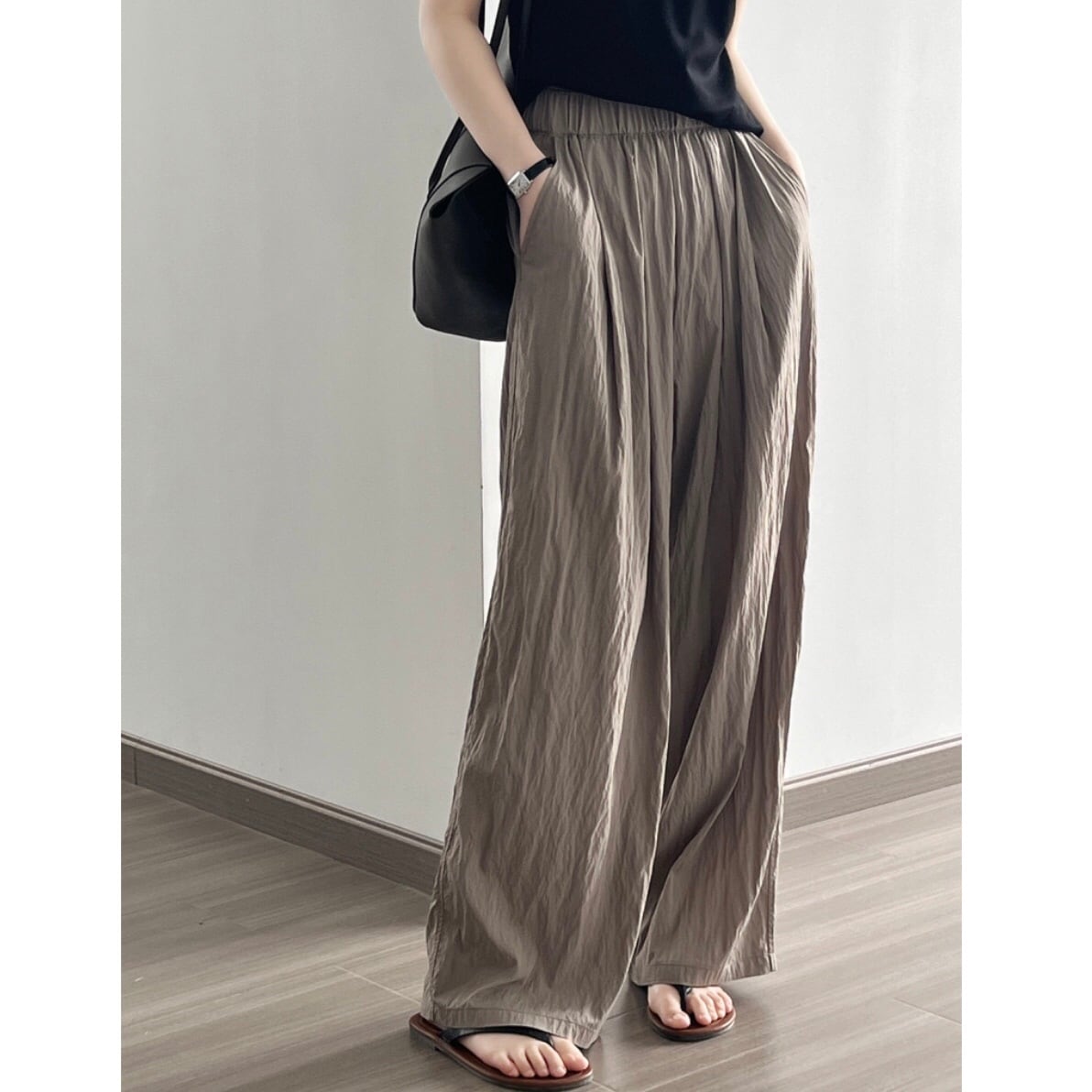 washer wide pants 201960 | riglow