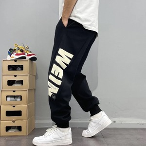 Bold logo sweat jogger pants 0705