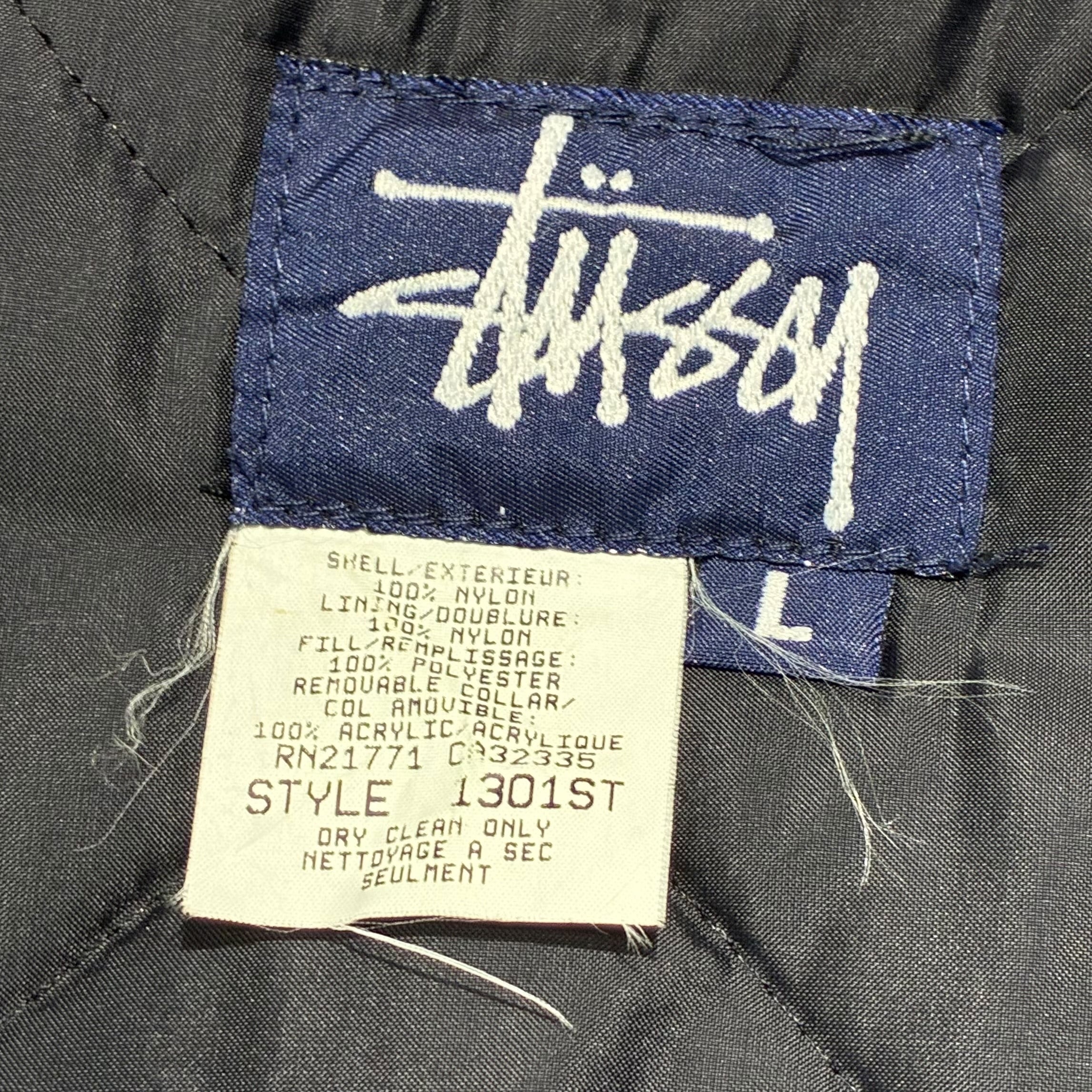 90's old stussy Nylon Jacket “SPIEWAK”【下北沢店】 | curb