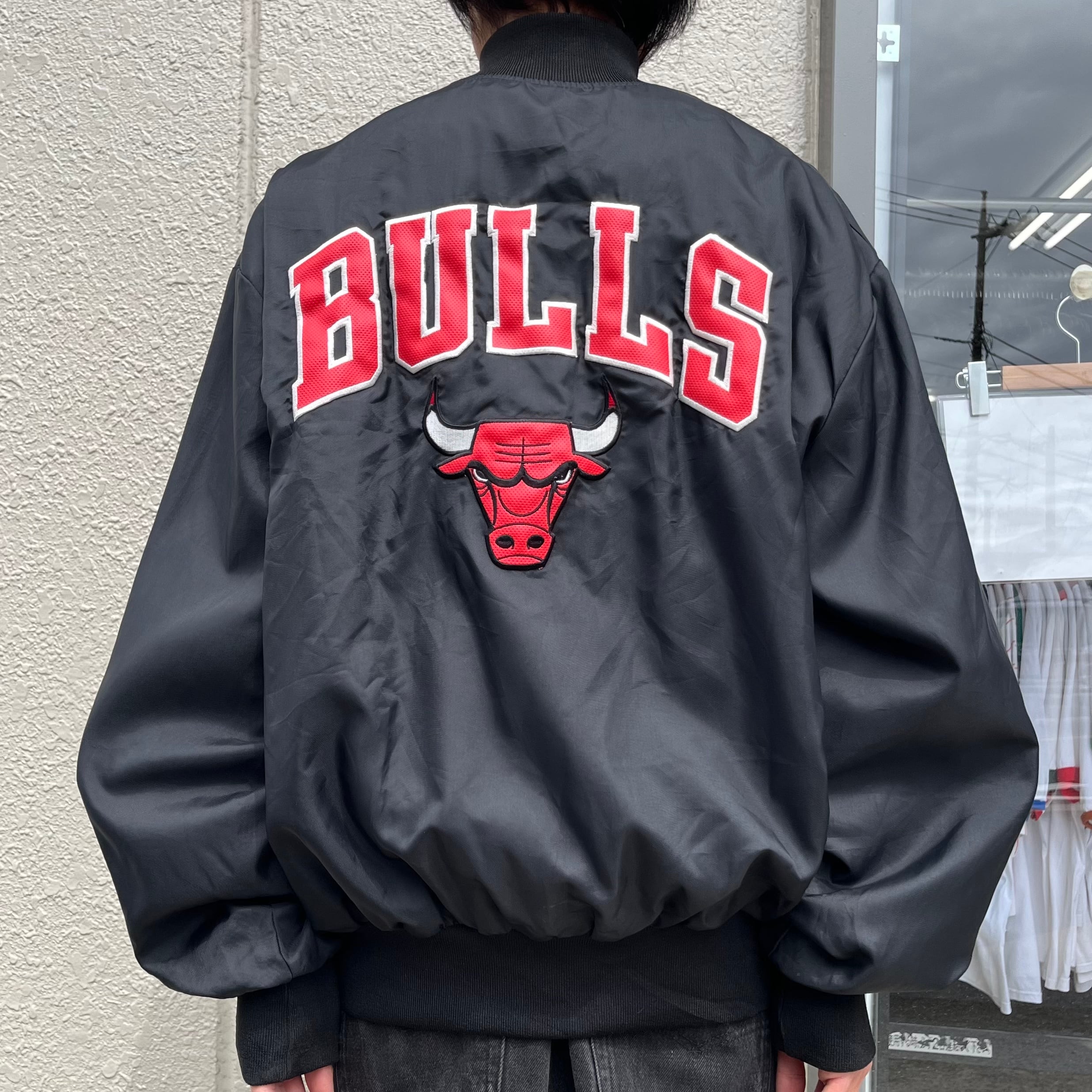 Chicago bulls シカゴブルズ スタジャン NBA - アウター