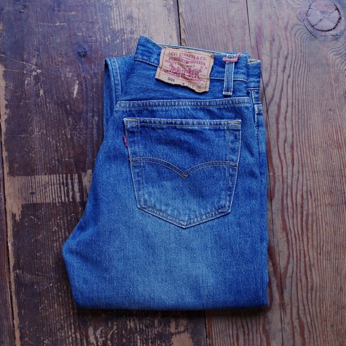 1990s Levi's 501 Made in USA 実寸 W30 L32 / リーバイス 1990s Levi's 501 Made in USA 実寸 W30 L32 / リーバイス