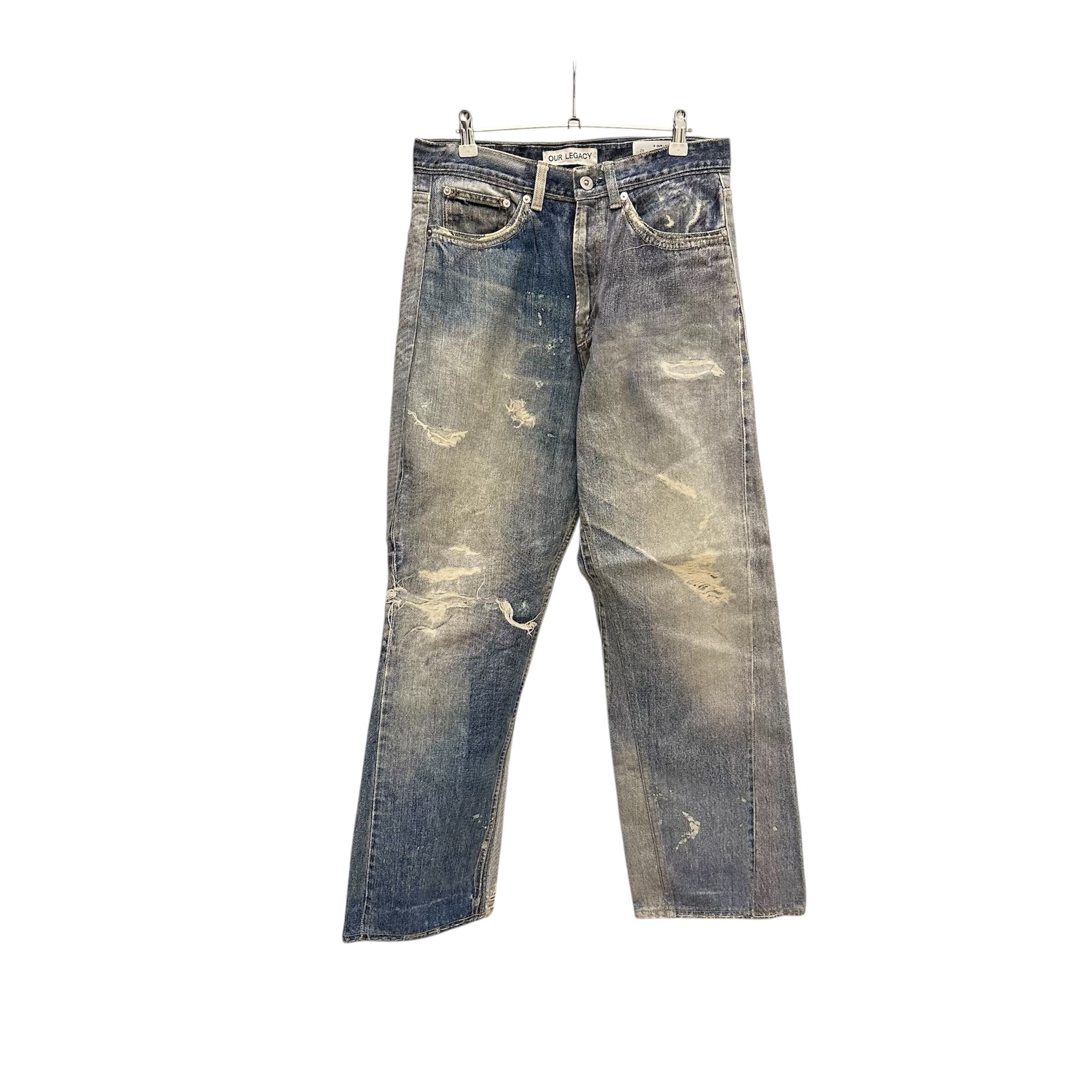 Our legacy digital denim pants