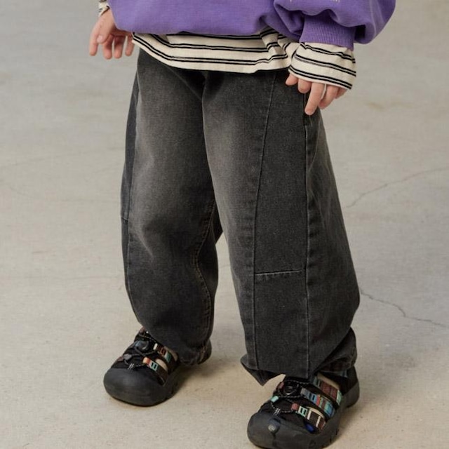 【取寄】navi.|balloon denim pants|バルーンデニムパンツ|S-JL|kids&jr|26 spring