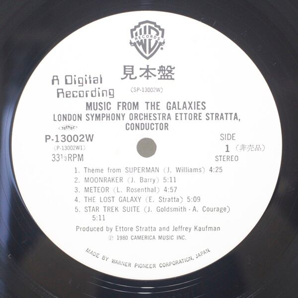 Ettore Stratta / Music From The Galaxies [P-13002W] - 画像3