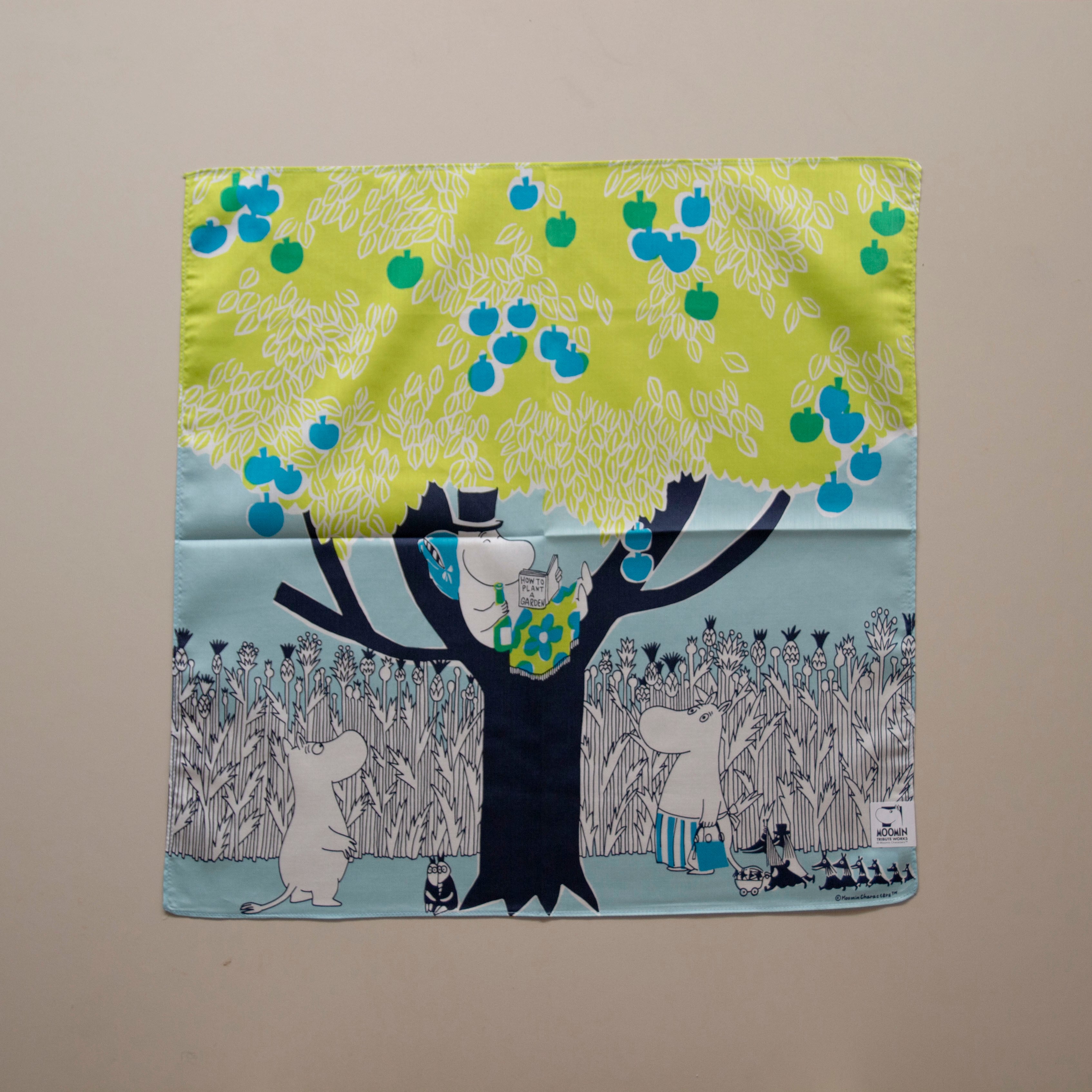MOOMIN TRIBUTE WORKS|ハンカチ / パパの休日