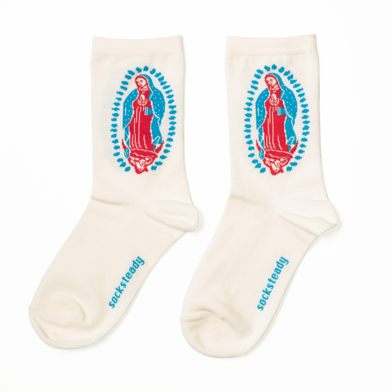 Guadalupe Women's Crew Socks グアダルーペ レディースソックス - 2