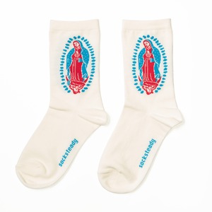 Guadalupe Women's Crew Socks グアダルーペ レディースソックス