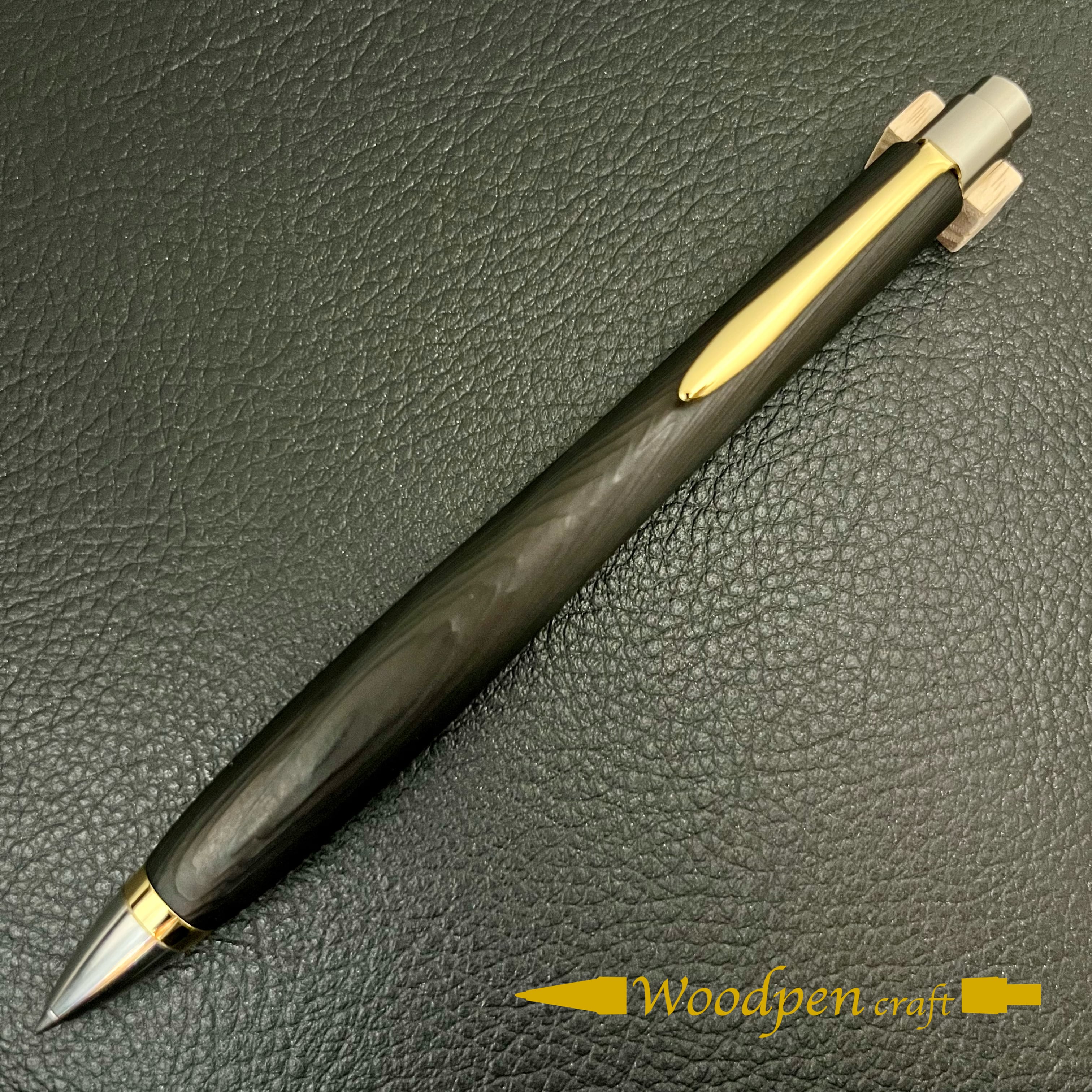 woodpen craftウッドペンクラフトショートボールペン 手帳サイズ姫縁杉