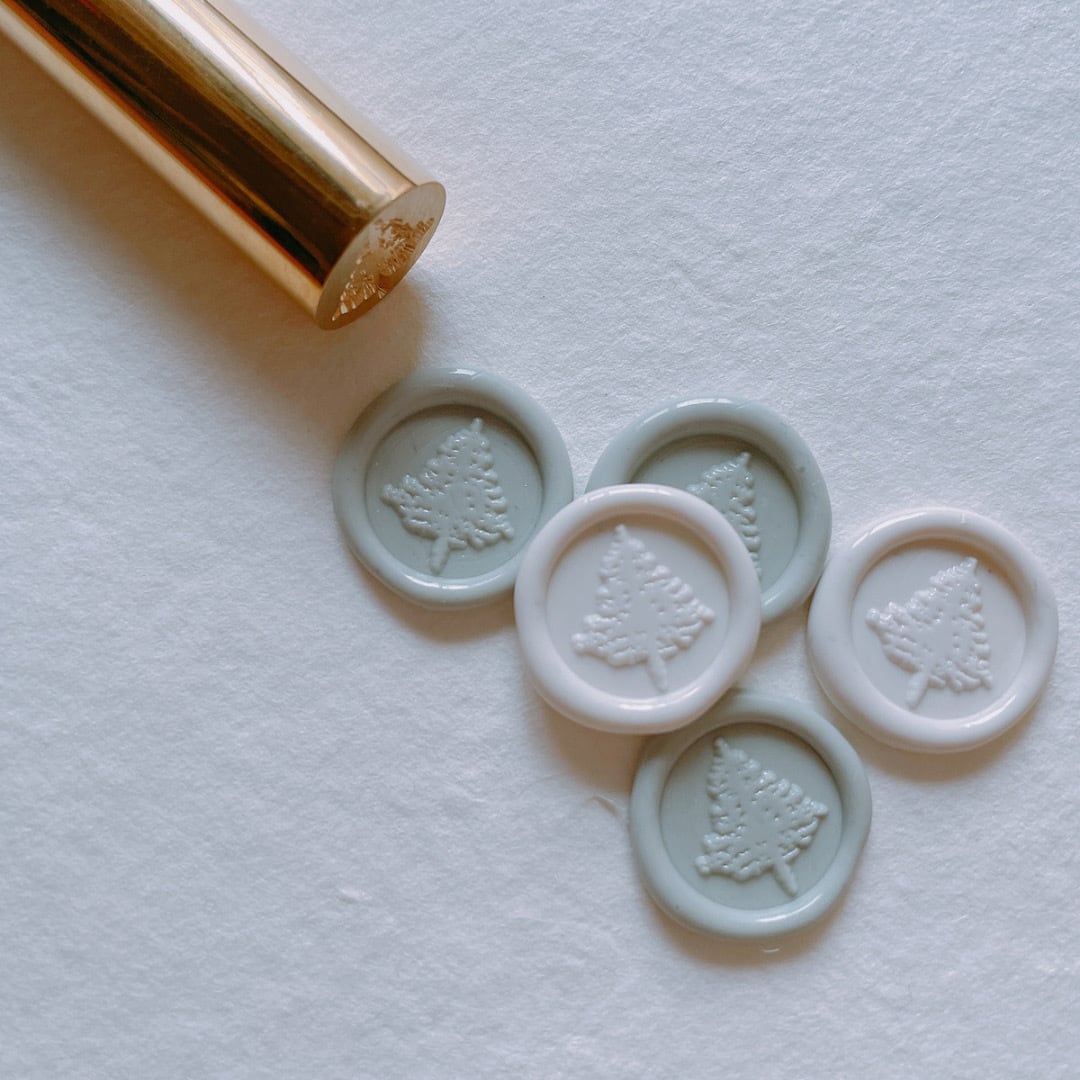 Wax Stamp -small forest ／スタンプヘッド