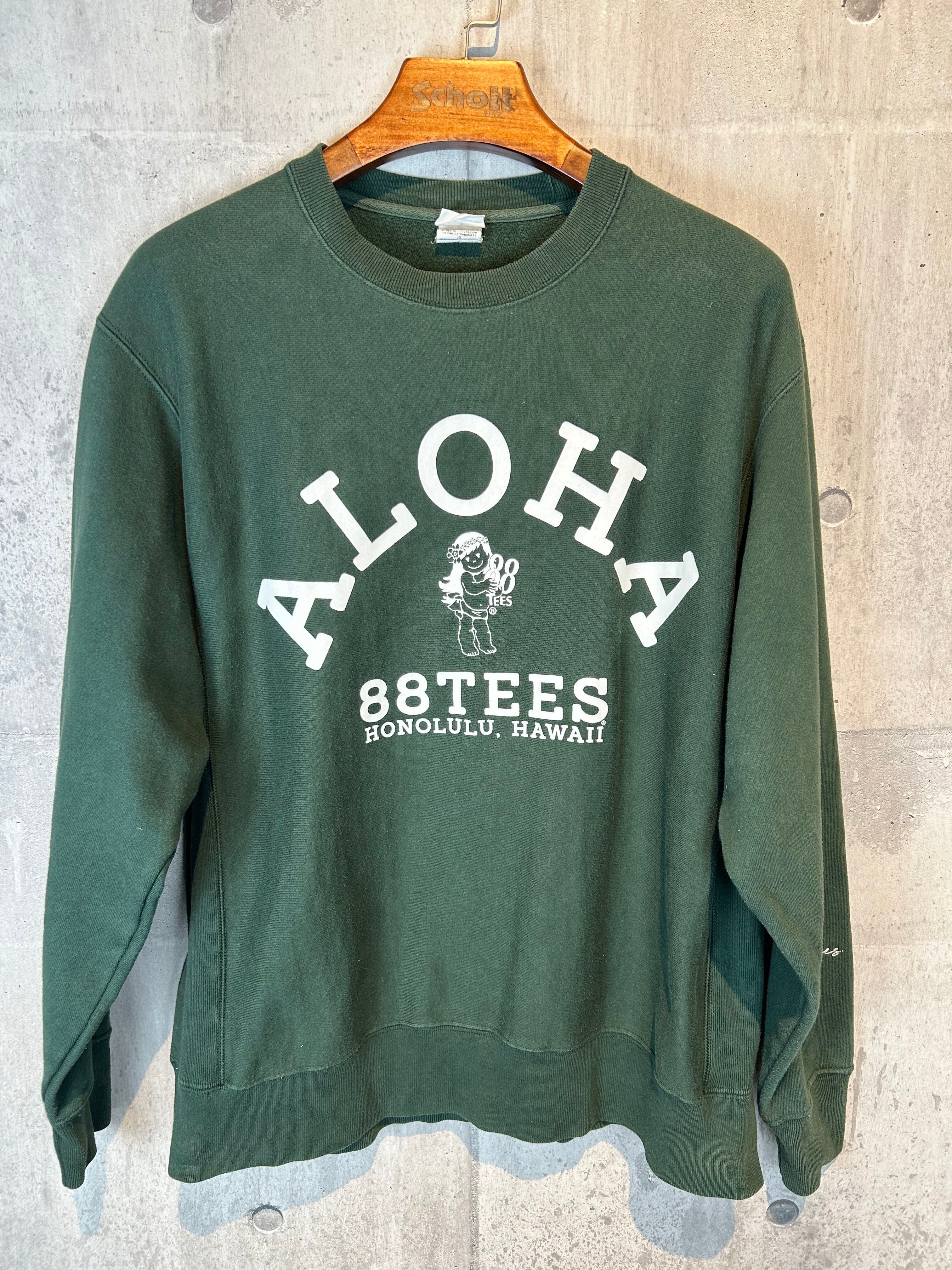 【スペシャルコラボ】Champion × 88TEES Reverse Weave Sweatshirt チャンピオン スウェット ハワイ限定