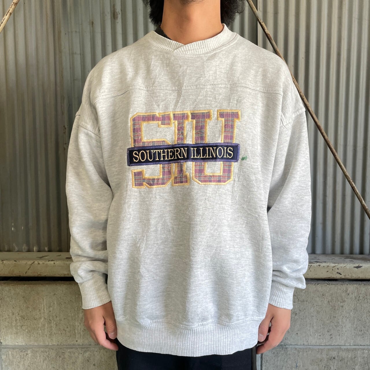 レア90s《スターター》カレッジ刺繍スウェットトレーナー/メンズXL