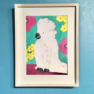 【トリノコ】複製画「オウム」