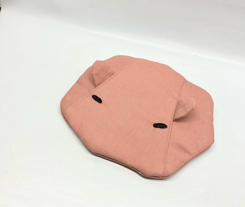 めんだこ　フラットポーチ｜とりさん工房ーかわいいハンドメイドポーチ