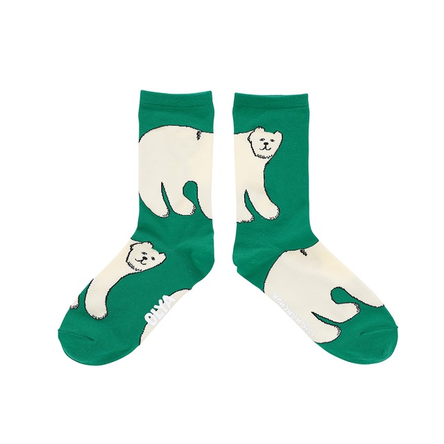 Olya Socks Polar bear ソックス　靴下