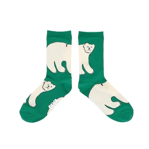 Olya Socks Polar bear ソックス 靴下