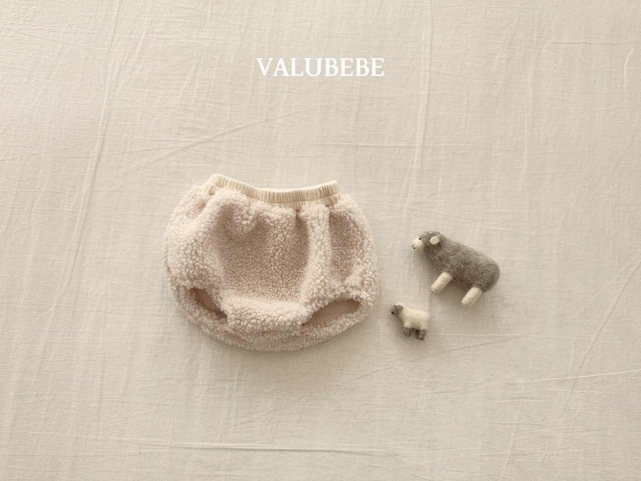 ベルベベ / valubebe / もこもこベーグルブルマパンツ / 韓国子供服 / ベビー / 26winter〖取寄〗*6M~18M*