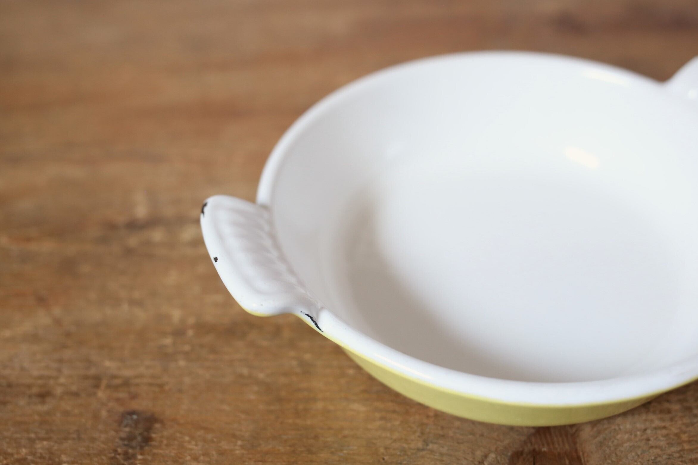 フランス ヴィンテージ ル・クルーゼ Le Creuset ホーロー ブリュレ皿
