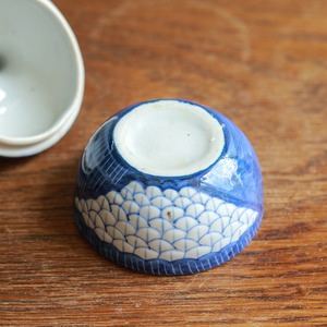 パカッと開く、陶器の青いニワトリ 5