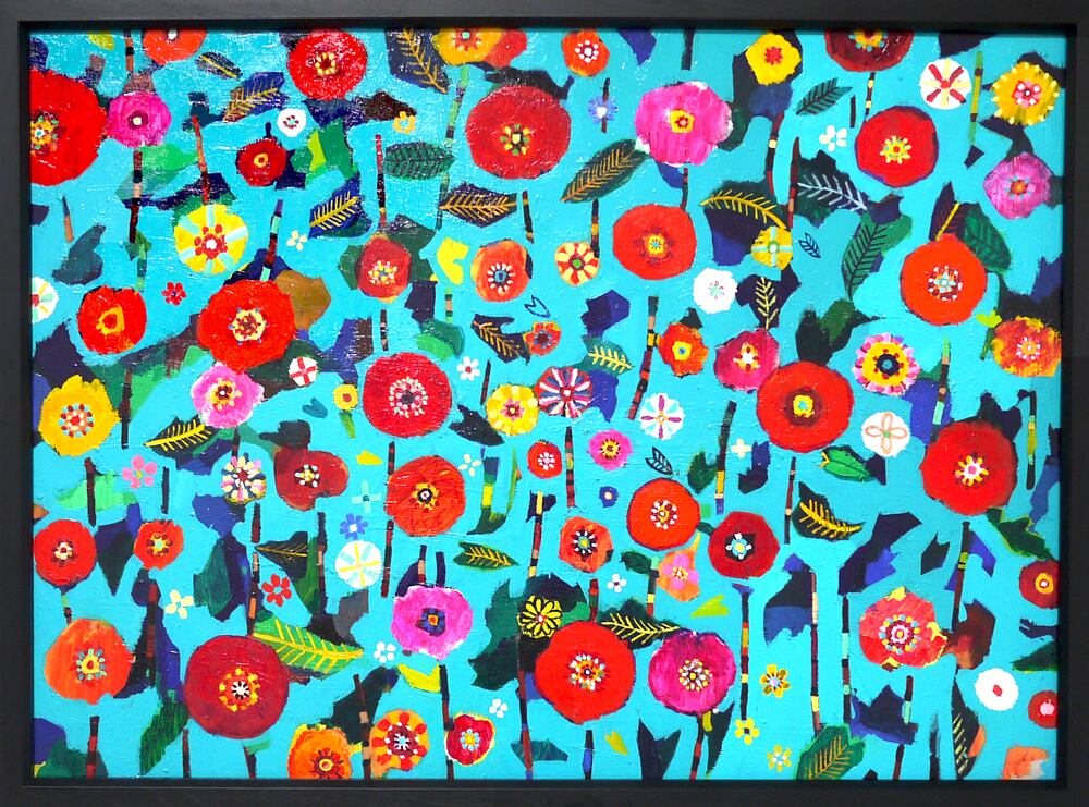 油彩画 | つばき