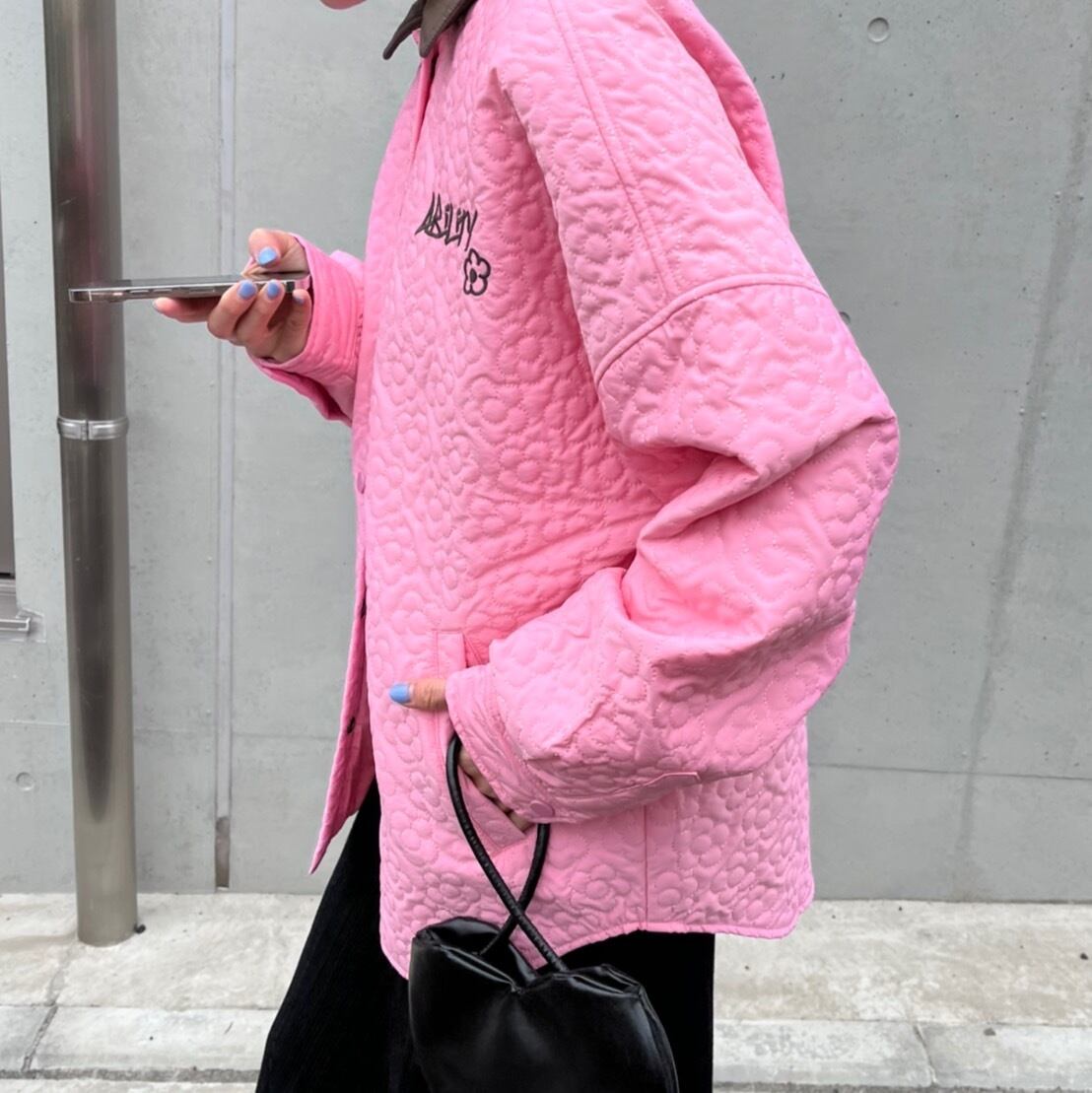 flower pattern color coach jacket_LN0718